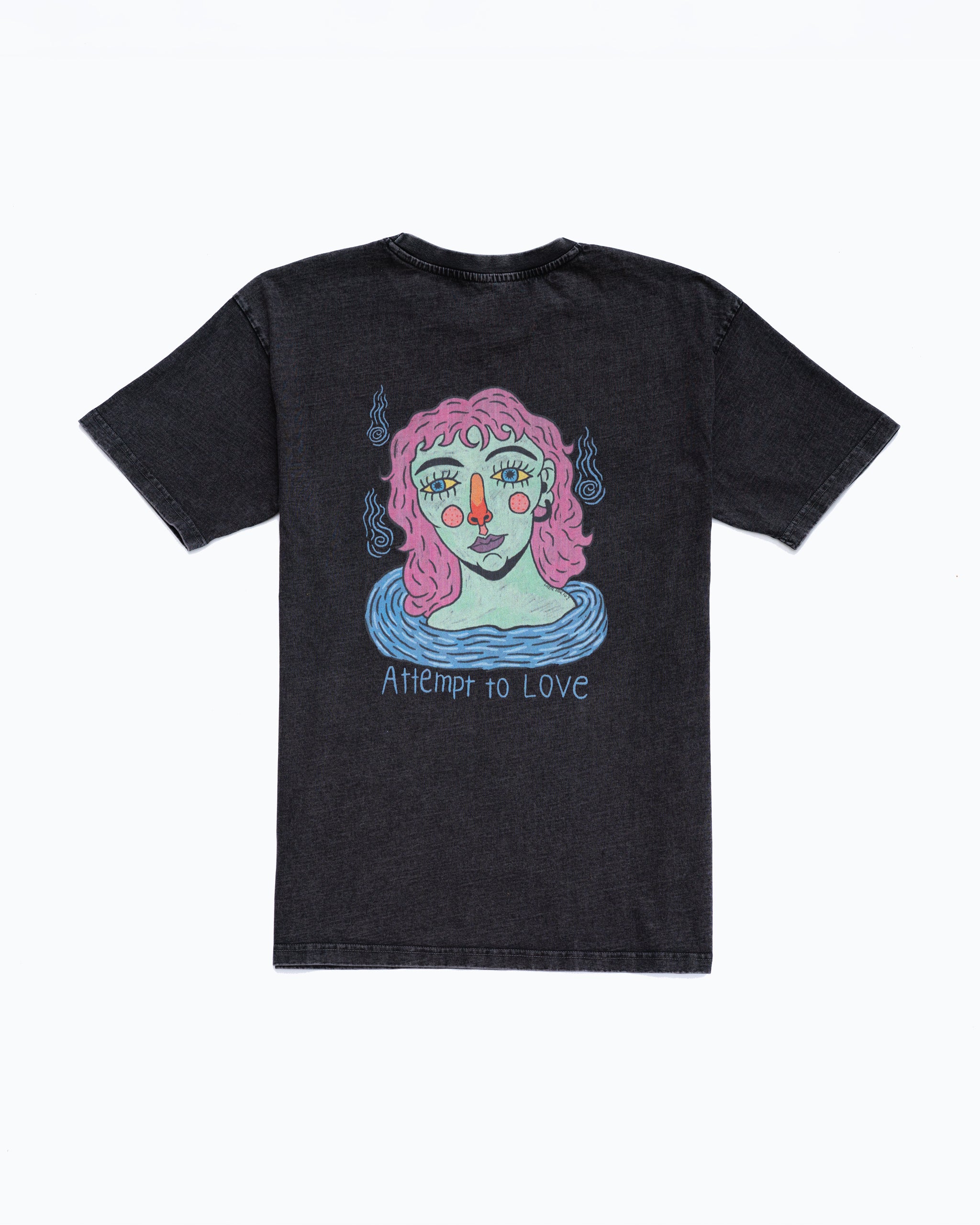 Bowl of Love Shirt - Washed Black