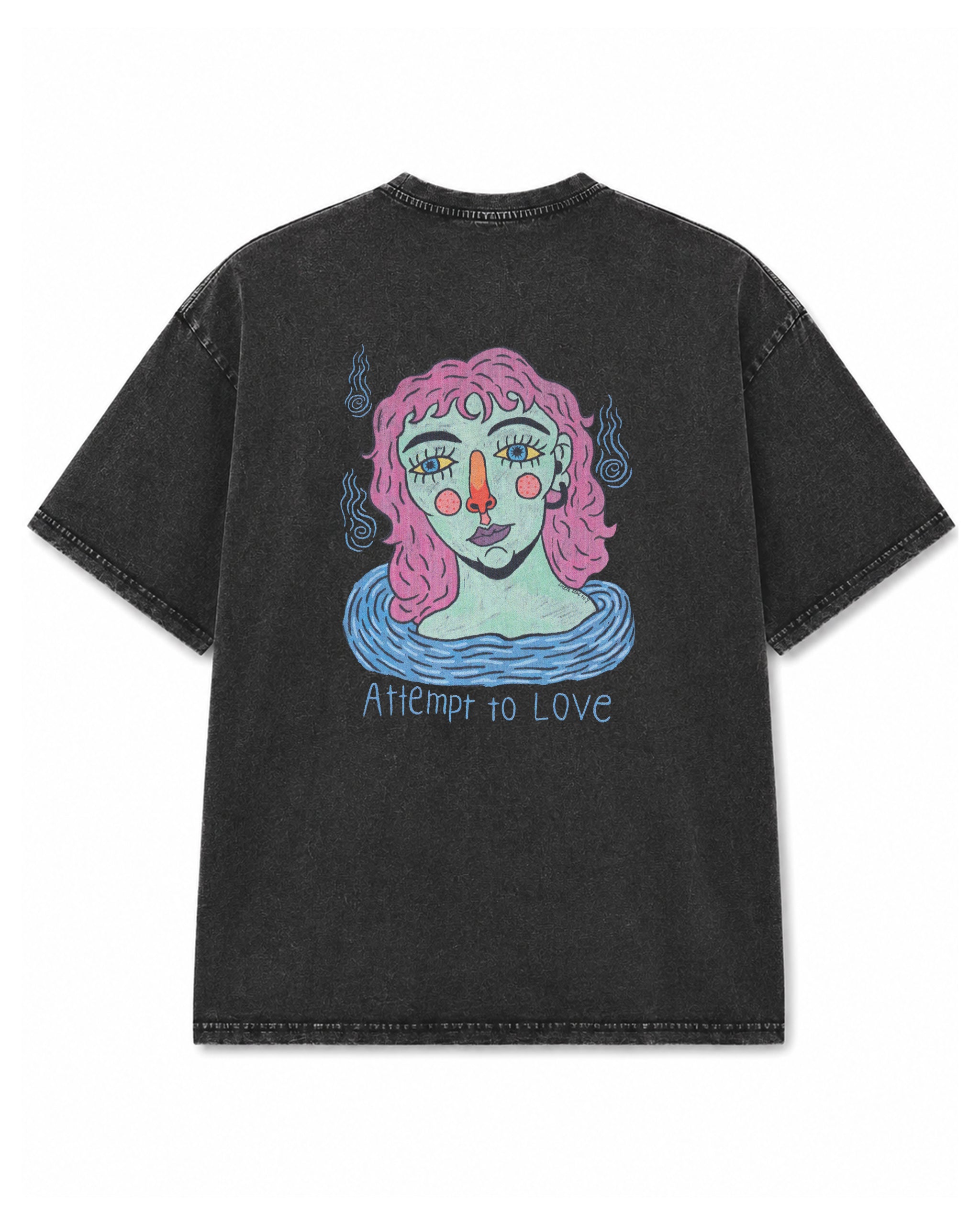 Bowl of Love Shirt - Washed Black