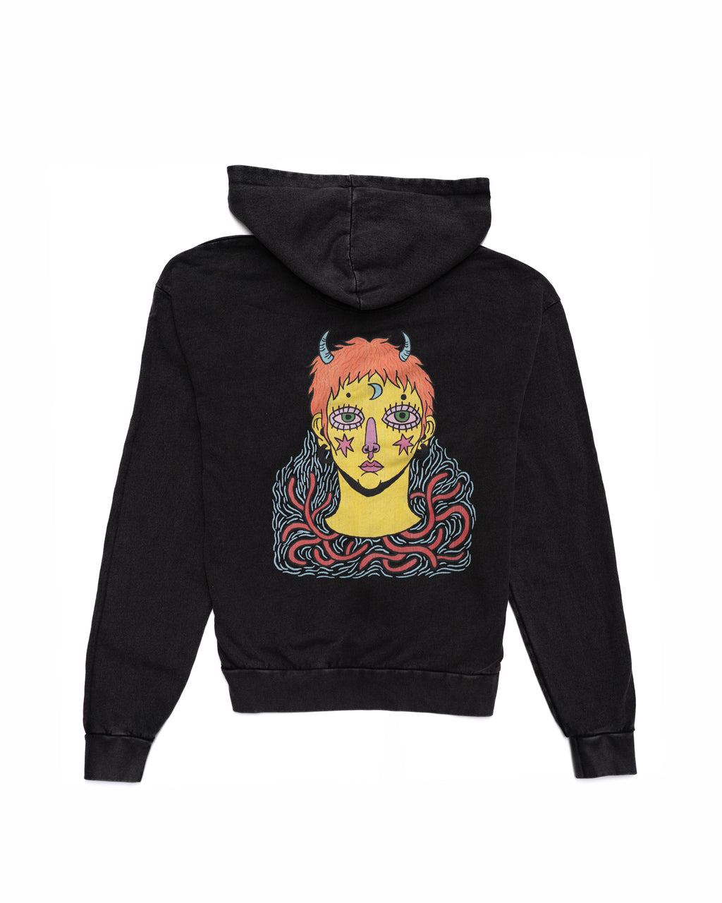 Dreamer Hoodie - Washed Black