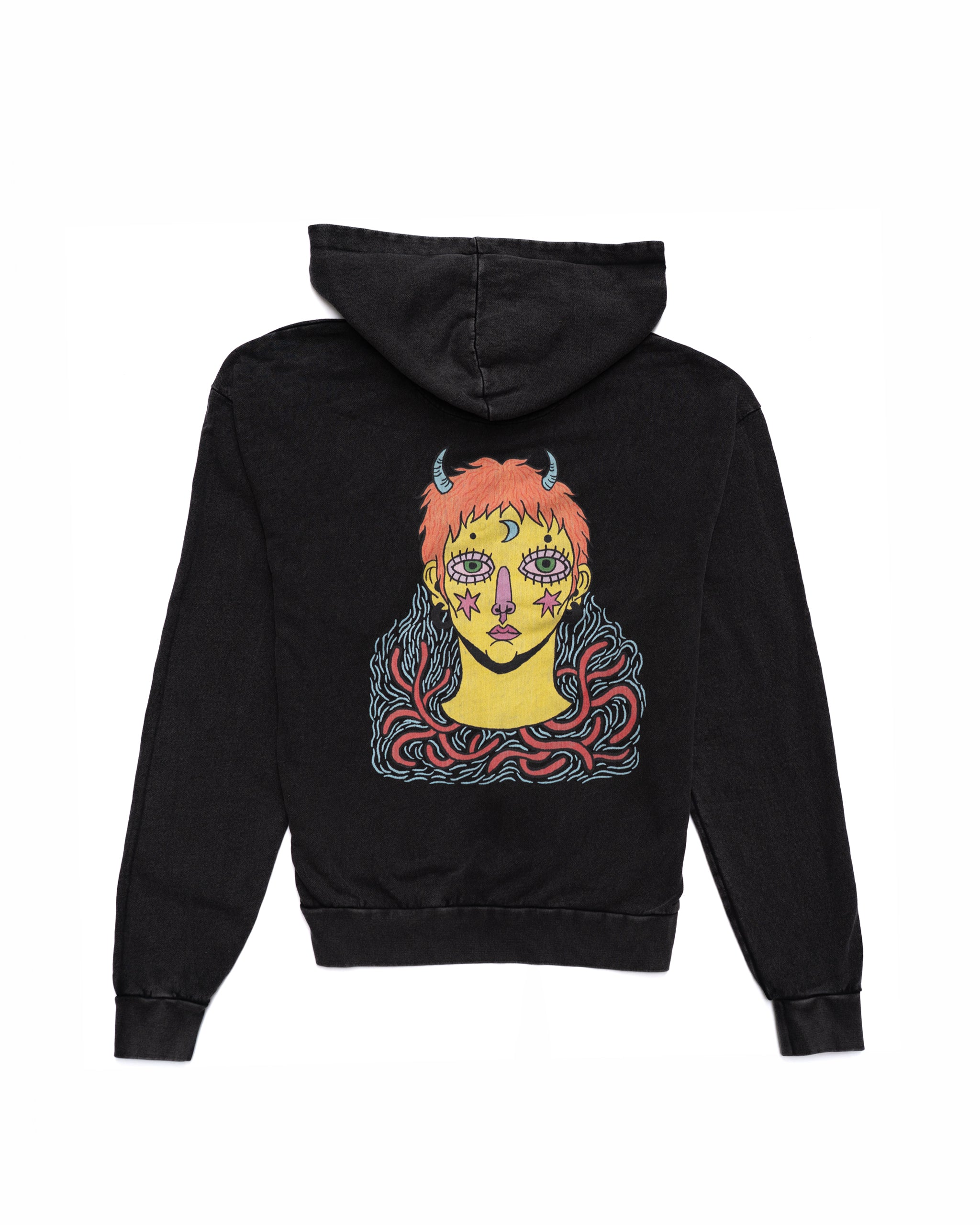 Dreamer Hoodie - Washed Black