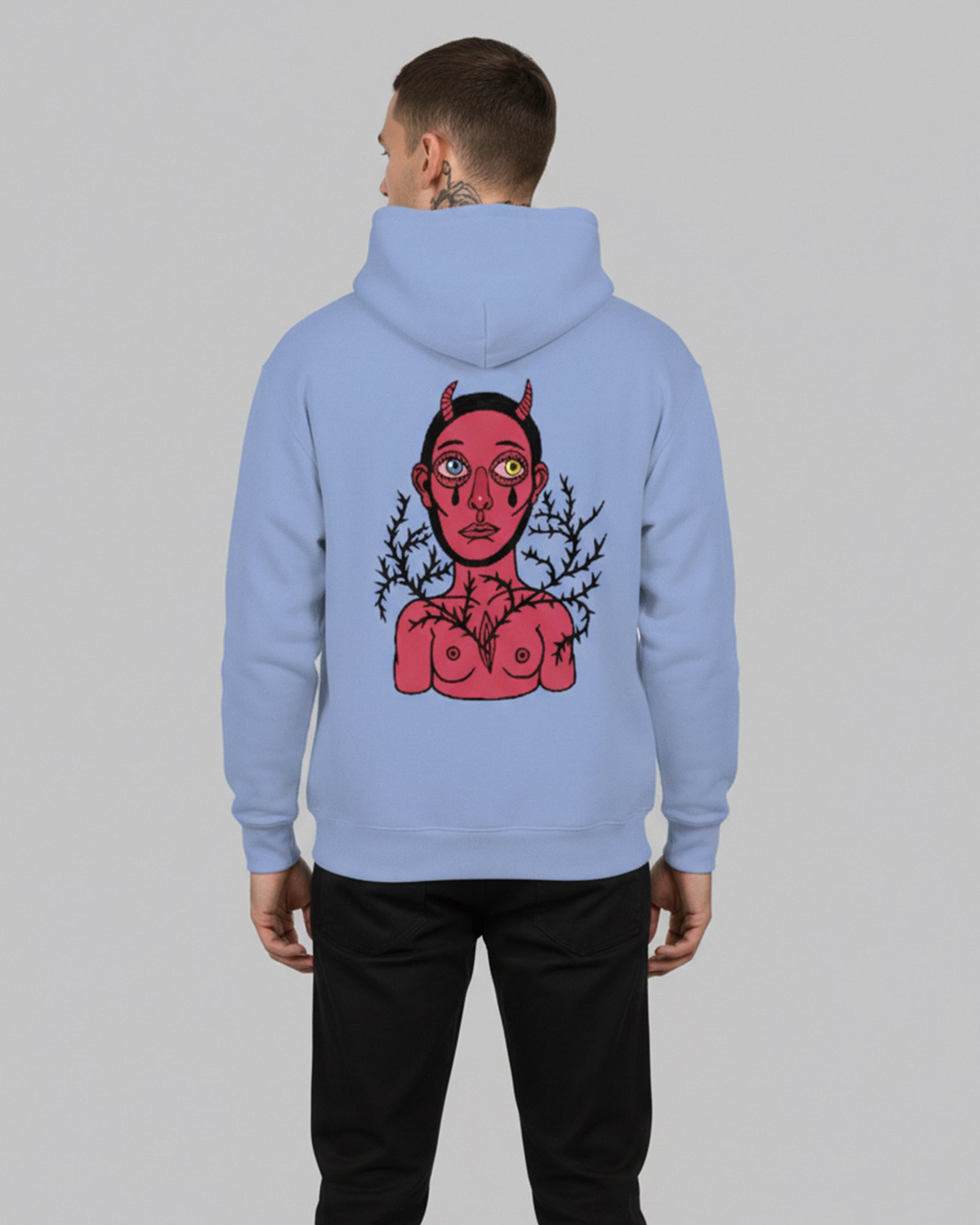 Incurable Pain Hoodie - Blue