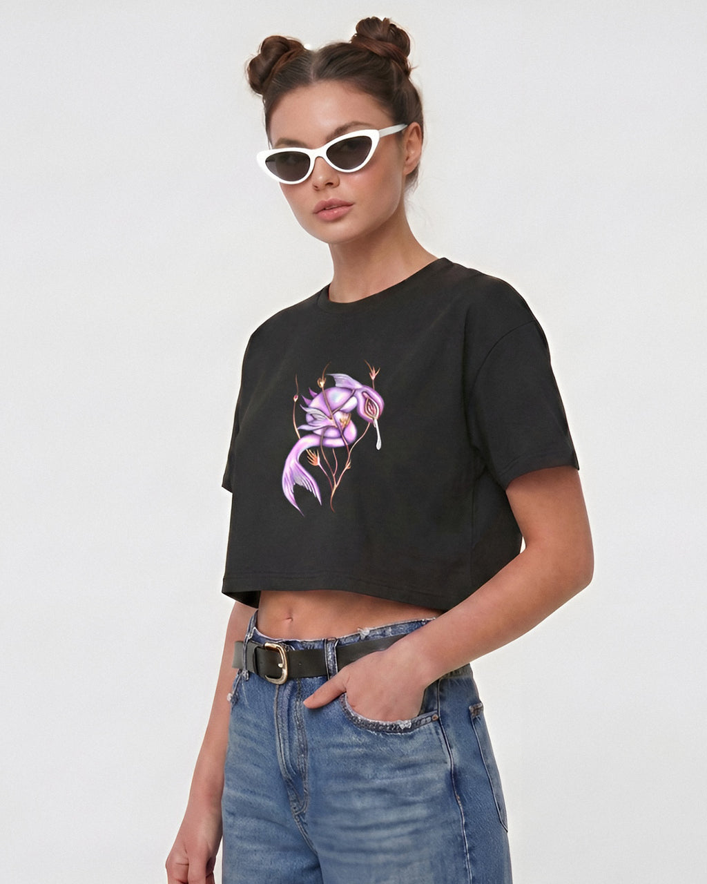 Shekar Crop Top - Black
