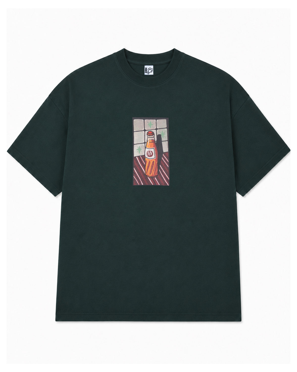 Zamzam in Hammam Shirt - Bottle Green